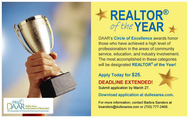 application deadline for daar circle of excellence extended to