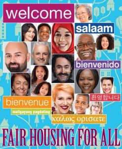 Housing for all graphic showing diversity