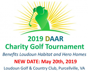 DAAR Charity Golf Tournament sample flyer