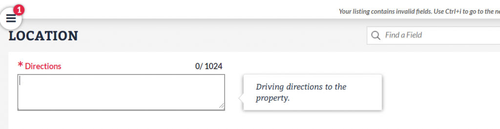 Bright MLS Update: Directions Field will soon be Required on All Listings Post Thumbnail