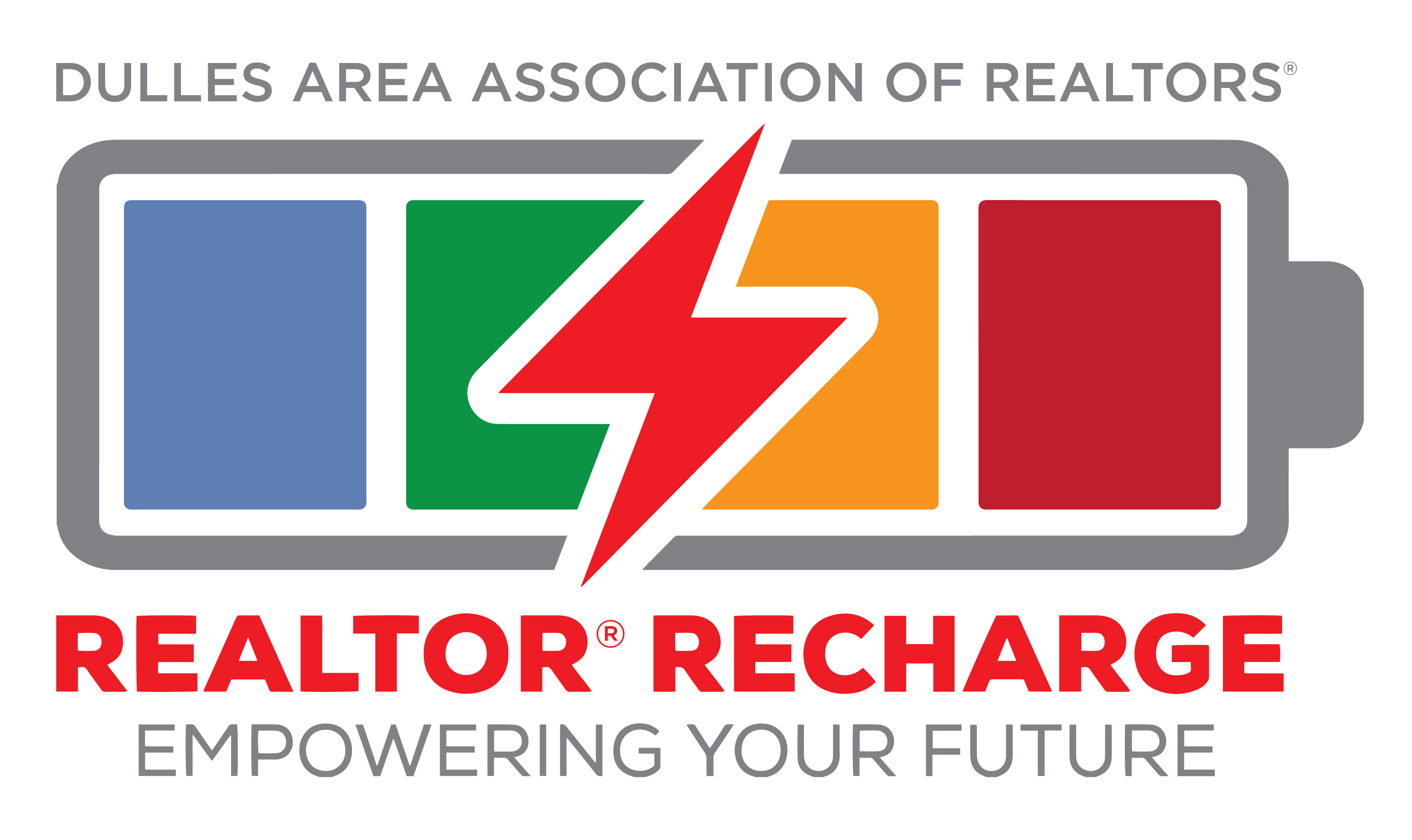 Realtor Recharge Logo. View full size