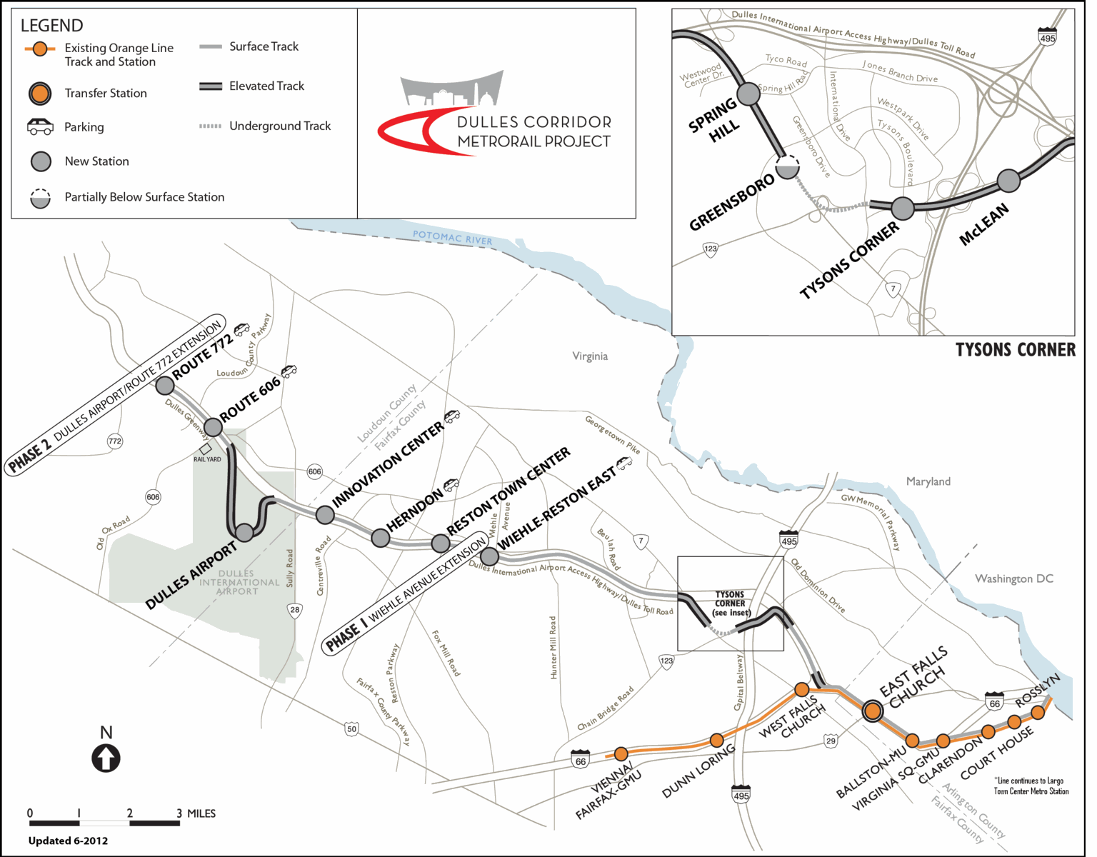 Proposed Metro Route