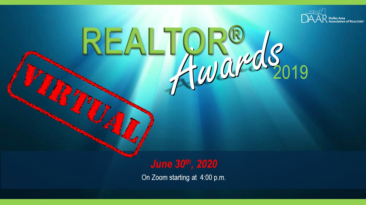 Realtor Awards Ceremony Flyer