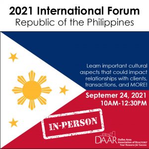 2021 International Forum Republic of the Phillippines September 24 2021 get more info