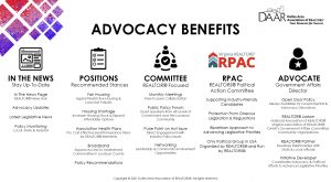 DAAR Advocacy Benefits