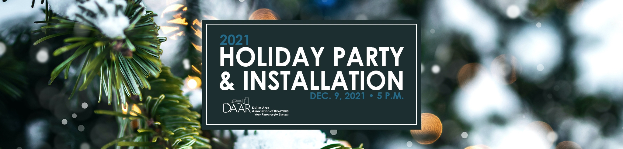 Holiday party & Board Installation 2021