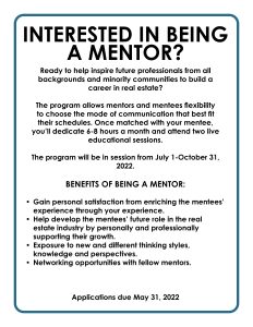 View Mentor application and details