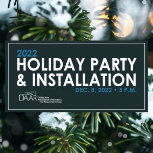 2022 Holiday Party & Installation