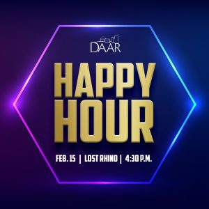 DAAR Happy Hour on Feb. 15 at Lost Rhino Brewing Co.